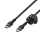 Kabel Belkin USB-C - USB-C 2.0 Braided Silicone 1m Black